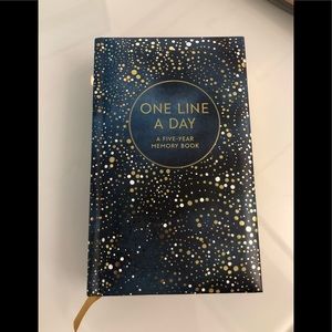 One line a day 5 year memory book. Brand new
